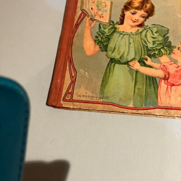 VTG Early 1900's "The Home Primer First Lessons at Home" Donohue & Co‎ Chicago - Picture 7 of 10